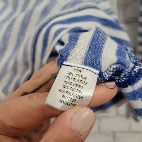 Mossimo Supply Co stripe hooded top - Picture 9 of 12